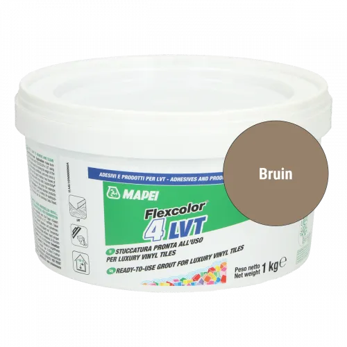Mapei - Voegpasta PVC vloeren 1kg bruin Hoge Kwaliteit