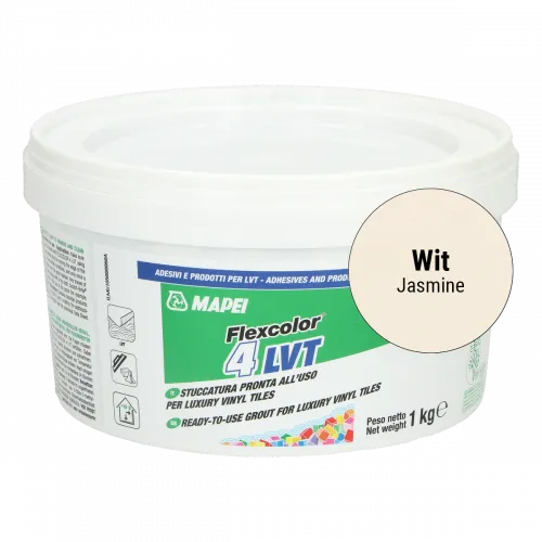 Mapei - Voegpasta PVC vloeren 1kg wit jasmine Laatste Versie