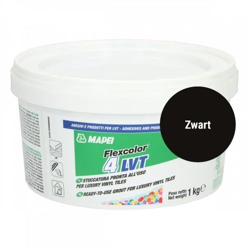 Populair Mapei - Voegpasta PVC vloeren 1kg zwart
