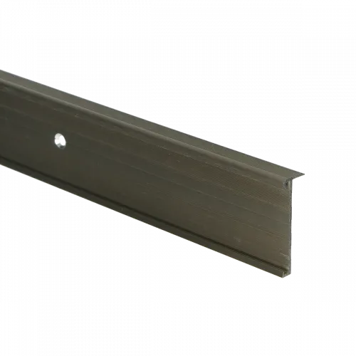 Trapneusprofiel PVC RVS geborsteld 14x43mm - 150cm Bestseller
