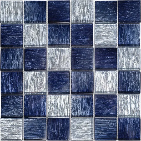 Rechtstreeks Van De Fabrikant Baerwolf GLAMOUR Blauw-mat 29X29cm (BARGL17008)