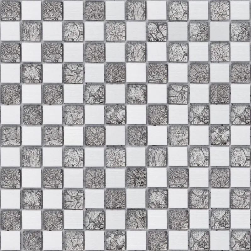 Baerwolf GLAS/MET Zwart 30X30cm (BARGL10026) Speciale Aanbieding