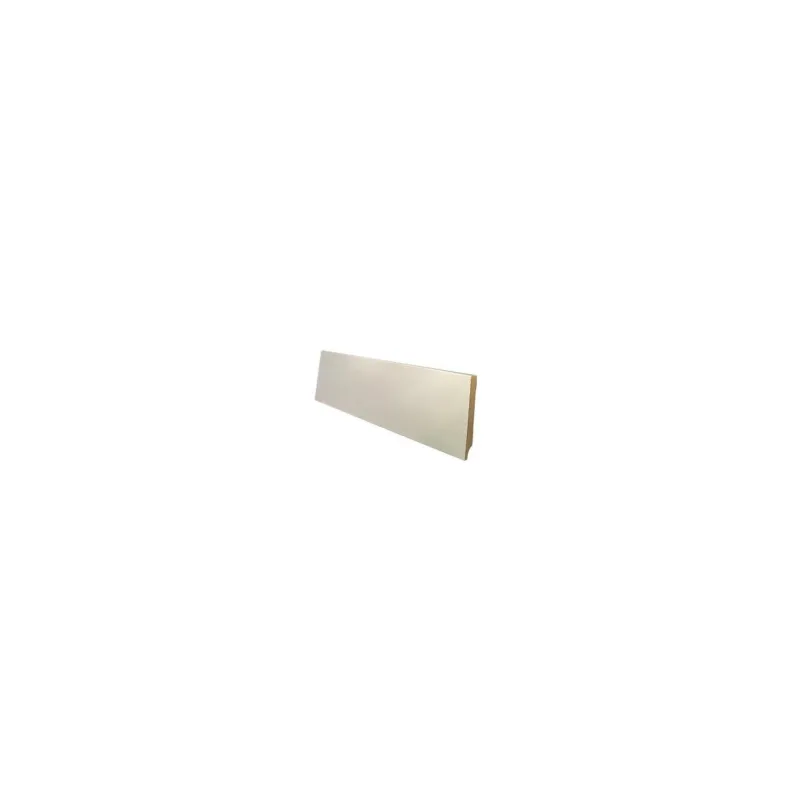 Dagaanbieding Hoekplint RAL9010 Voorgelakt 120x12mm - lengte 244cm