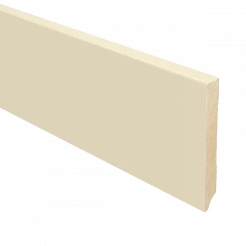 Direct Beschikbaar MDF Moderne plint 90x12 voorgelakt Tent - lengte 240cm