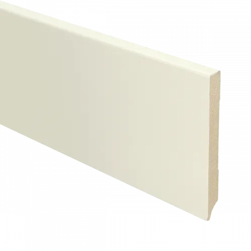 MDF Moderne plint 120x12 voorgelakt Katoen - lengte 240cm Koop Online