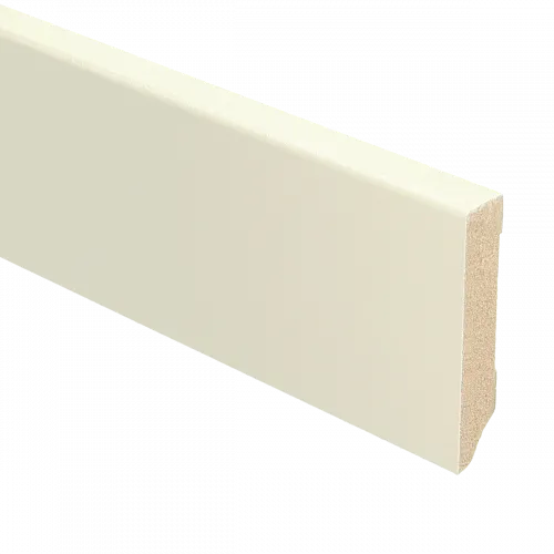 MDF Moderne plint 70x15 voorgelakt Katoen - lengte 240cm Dagaanbieding