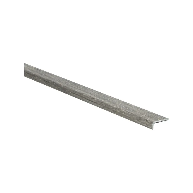 Hoeklijnprofiel zelfklevend 10 mm eiken salmiak grijs - 2 mtr. Rechtstreeks Van De Fabrikant