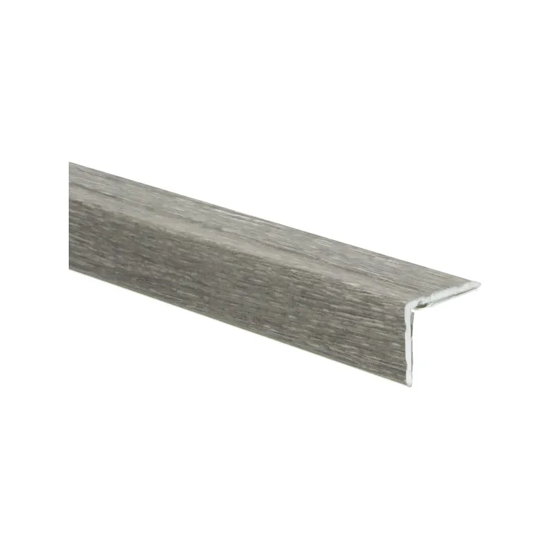 Alleen Vandaag Duo-hoeklijnprofiel zelfklevend 24,5 x 30 mm eiken salmiak grijs - 2 mtr.