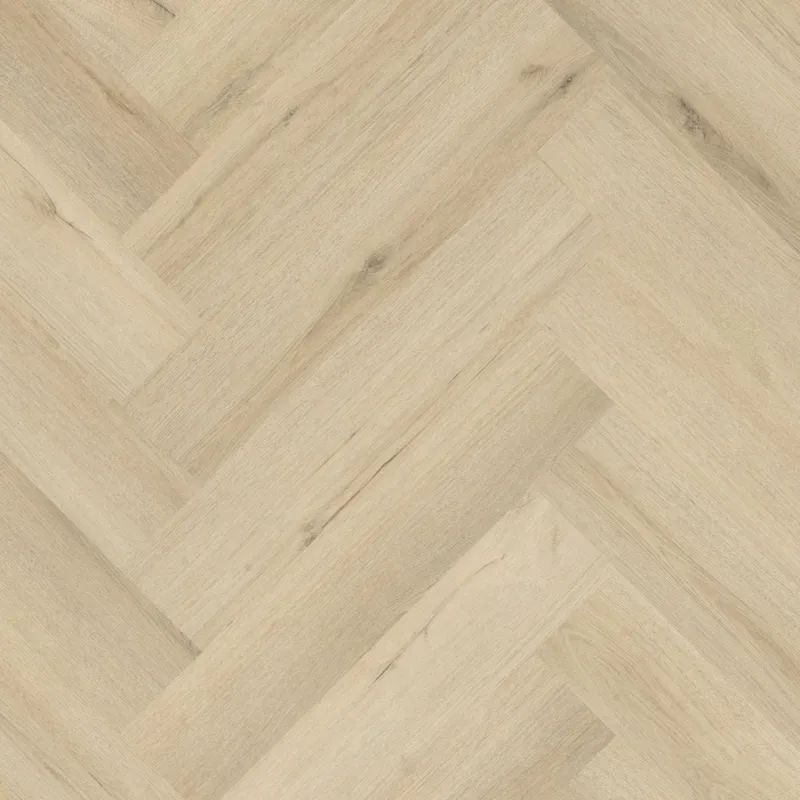 Ambiant - Spigato XL Valento Visgraat warm beige (Klik PVC) Direct Beschikbaar