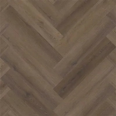 Direct Beschikbaar Ambiant - Spigato XL Valento Visgraat brown (Plak PVC)