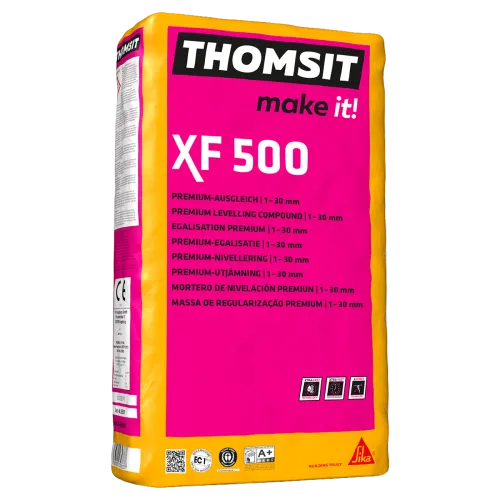 Laatste Versie Thomsit XF500 hybride egaliseermiddel 20 kg
