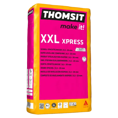 Voordeelprijs Thomsit XXL Xpress stofarme egalisatie 25 kg