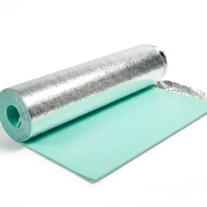 Koop Vandaag PF ALUFOAM dikte 3mm groene PE-schuim, gelamineerd met een gemetalliseerde PP-film - 15m²