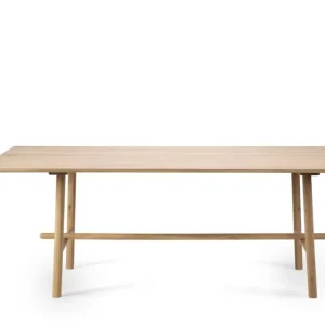 Gecertificeerd Ethnicraft Profile eiken eettafel-180x200 cm