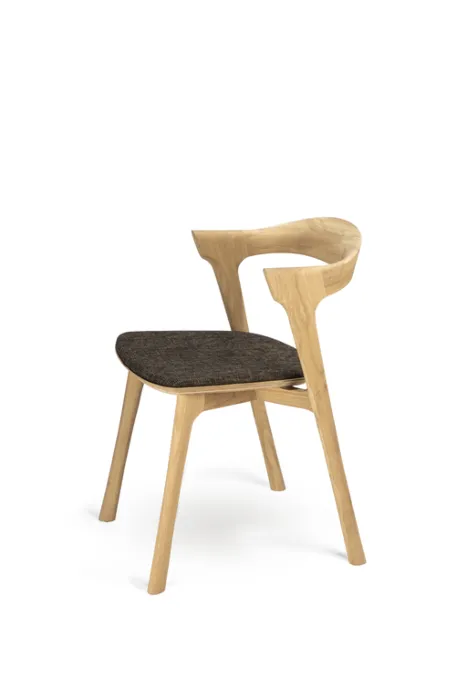 Beperkte Voorraad Ethnicraft Bok Dining Chair eetkamerstoel eikenhout-Donker bruin