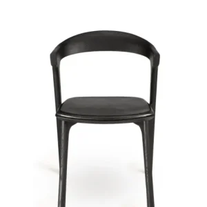 Ethnicraft Bok Dining Chair eetkamerstoel donker eikenhout-Black Gereduceerde Prijs