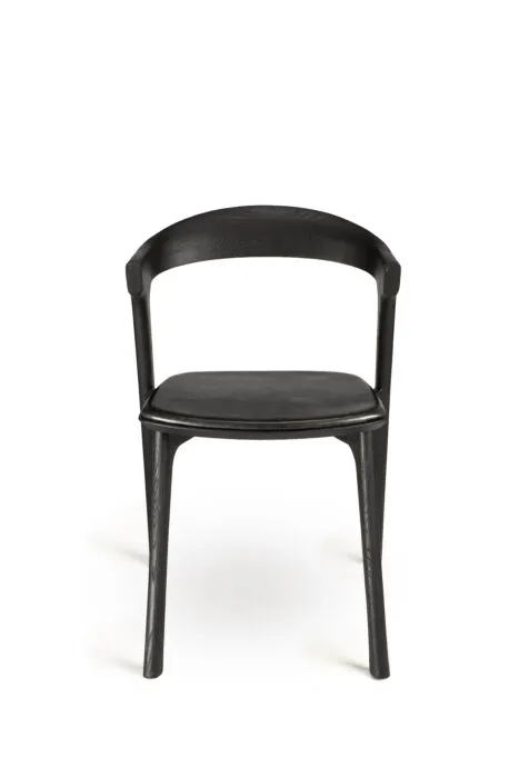 Ethnicraft Bok Dining Chair eetkamerstoel donker eikenhout-Black Gereduceerde Prijs