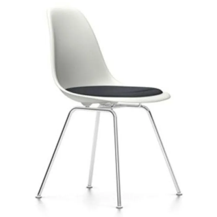Vitra Eames DSX stoel met vast zitkussen Laatste Versie