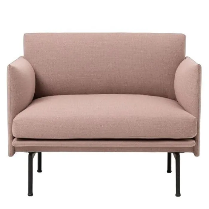 Alleen Vandaag muuto Outline fauteuil-Fiord 551