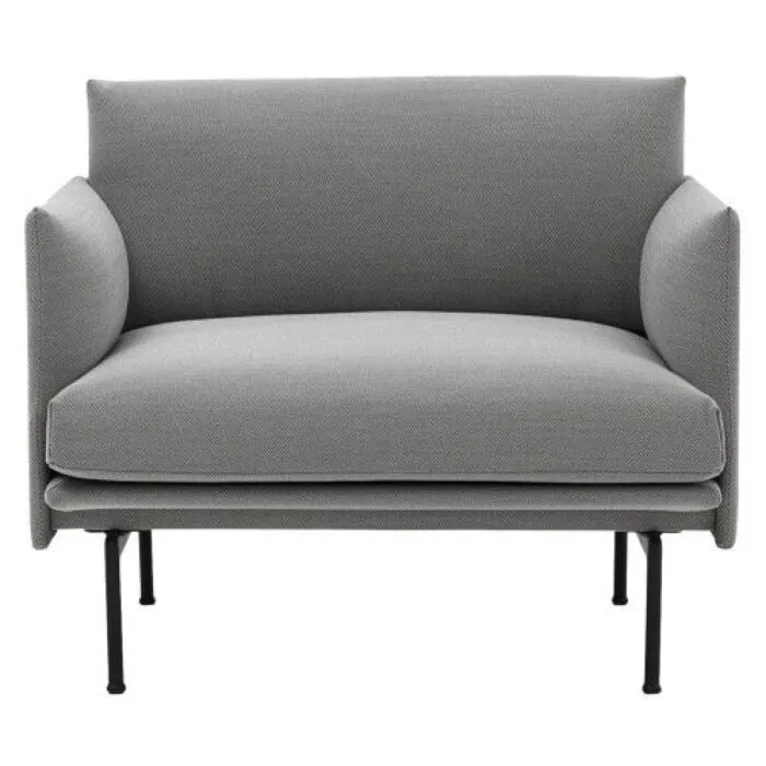 Flitsaanbieding muuto Outline fauteuil-Steelcut Trio 133