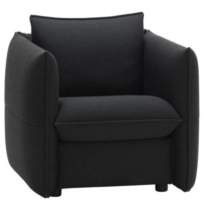 Vitra Mariposa Club fauteuil-Credo 08 zwart Hete Deal