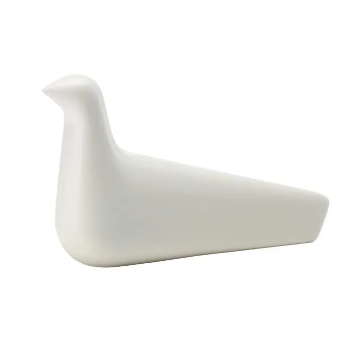 Op = Op Vitra L'oiseau keramiek-Ivory Mat