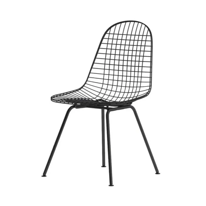 Koop Vandaag Vitra Eames Wire Chair DKX stoel zwart