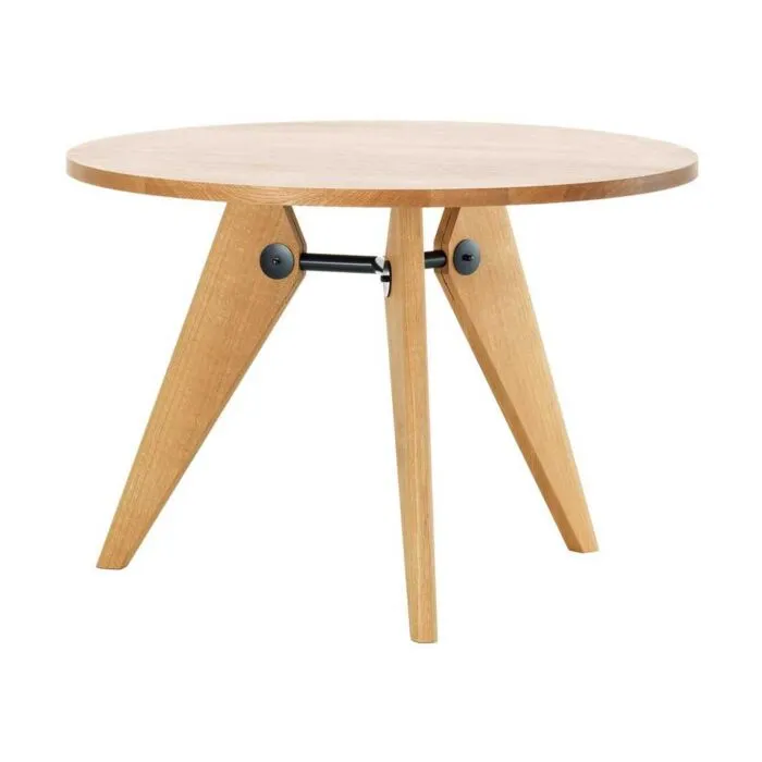 Vitra Gueridon tafel rond 90-Eiken olie Lage Prijs