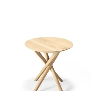 Tijdelijk Beschikbaar Ethnicraft Mikado Round Side Table bijzettafel