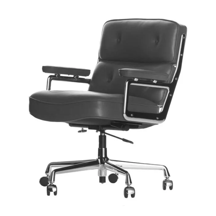 Lage Prijs Vitra Lobby Chair ES 104 bureaustoel-Asfalt