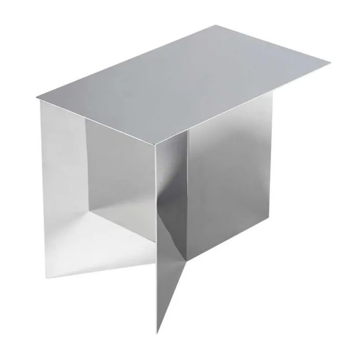 Shop Nu Hay Slit table Oblong bijzettafel-Mirror