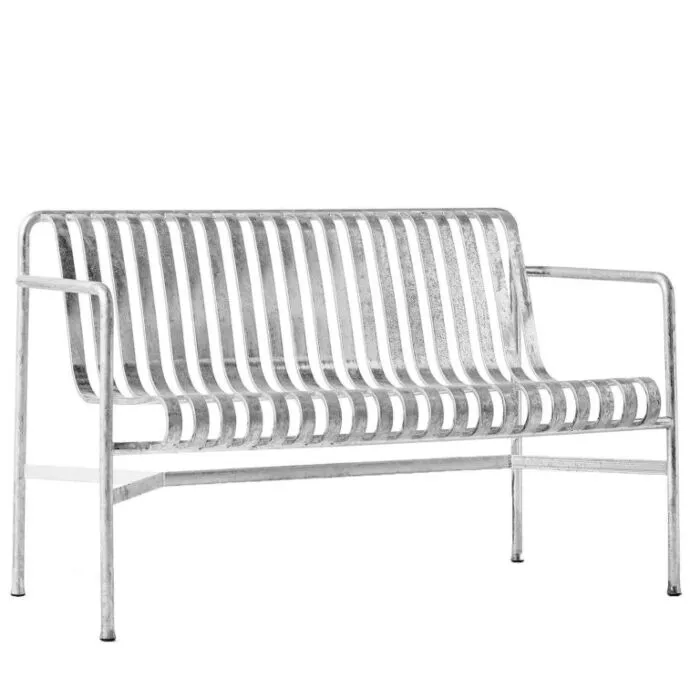 HAY Palissade Dining Bench tuinbank Hot Galvanised Gecertificeerd