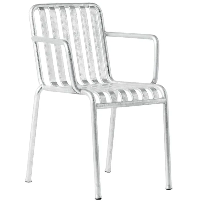 Betrouwbaar HAY Palissade armchair tuinstoel Hot Galvanised
