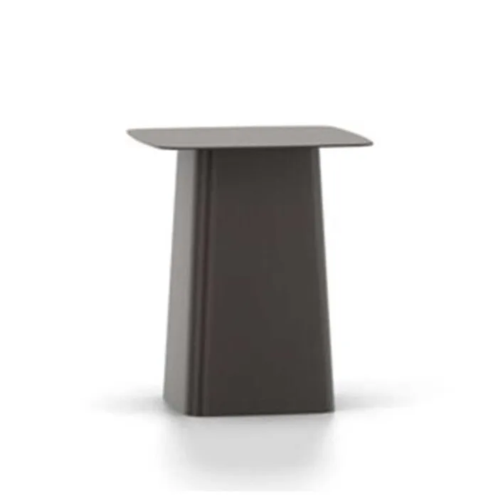 Vitra Metal Side Table bijzettafel S 32x32-Chocolate Actieprijs