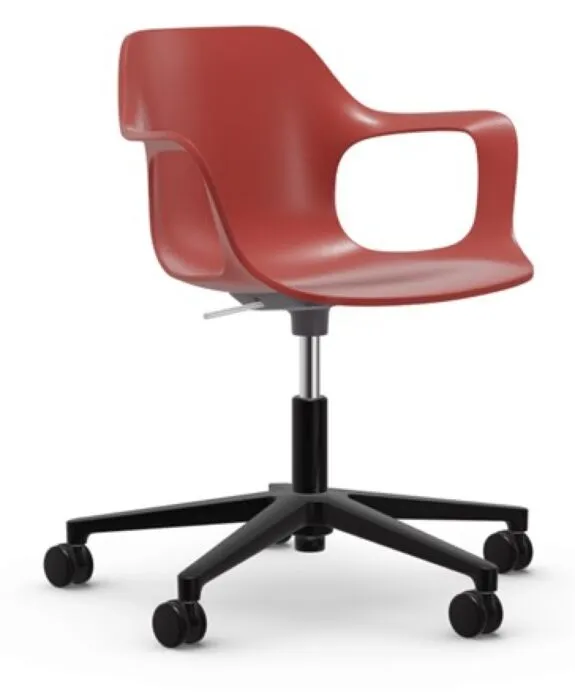 Vitra Hal RE Armchair Studio bureaustoel-Baksteen Direct Verzonden