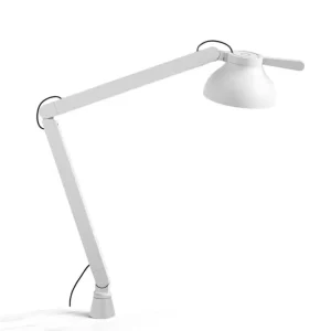 Betaalbaar HAY PC Double Arm met tafelpoot lamp-Ash grey