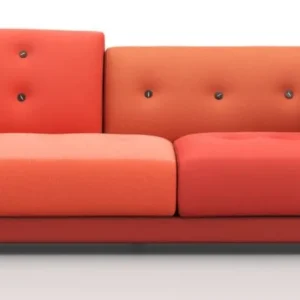 Vitra Polder Compact bank links-The Earth Reds Betaalbaar