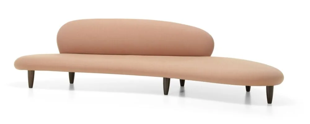 Vitra Freeform Sofa bank-Roze Seizoensaanbieding