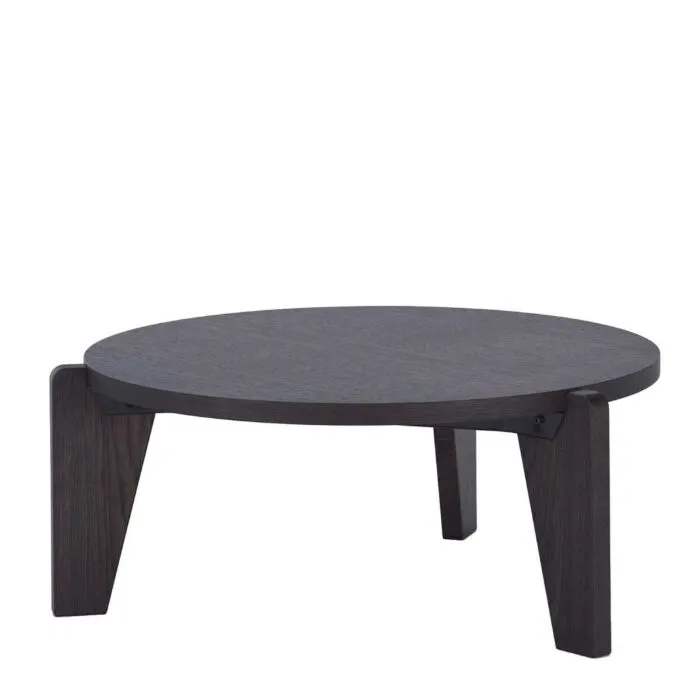 Vitra Guéridon Bas salontafel 80-Gerookt eiken Koop Vandaag