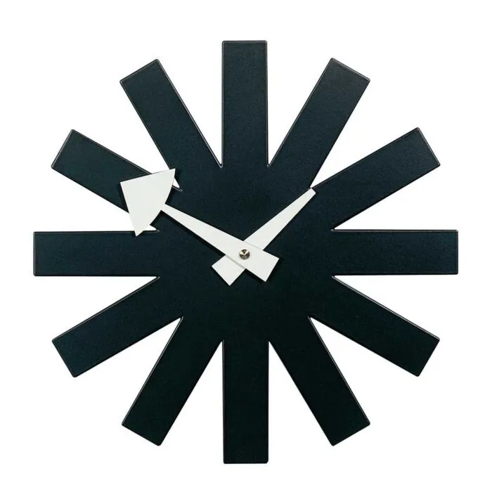 Vitra Asterisk Clock klok-zwart Exclusieve Aanbieding