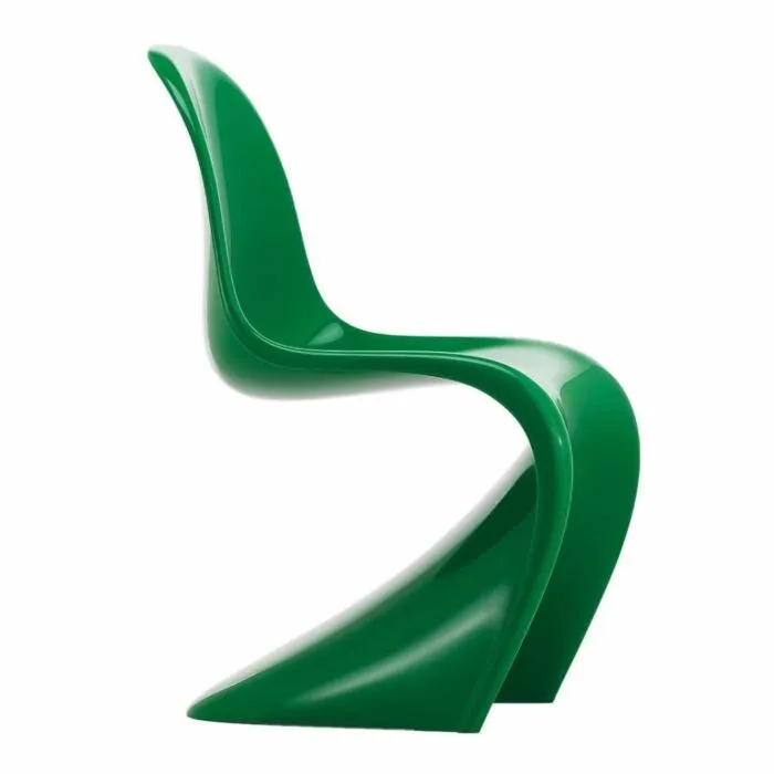 Vitra Panton Chair Classic stoel-Groen Hoge Kwaliteit