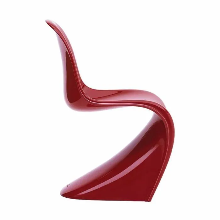 Vitra Panton Chair Classic stoel-Rood Korting