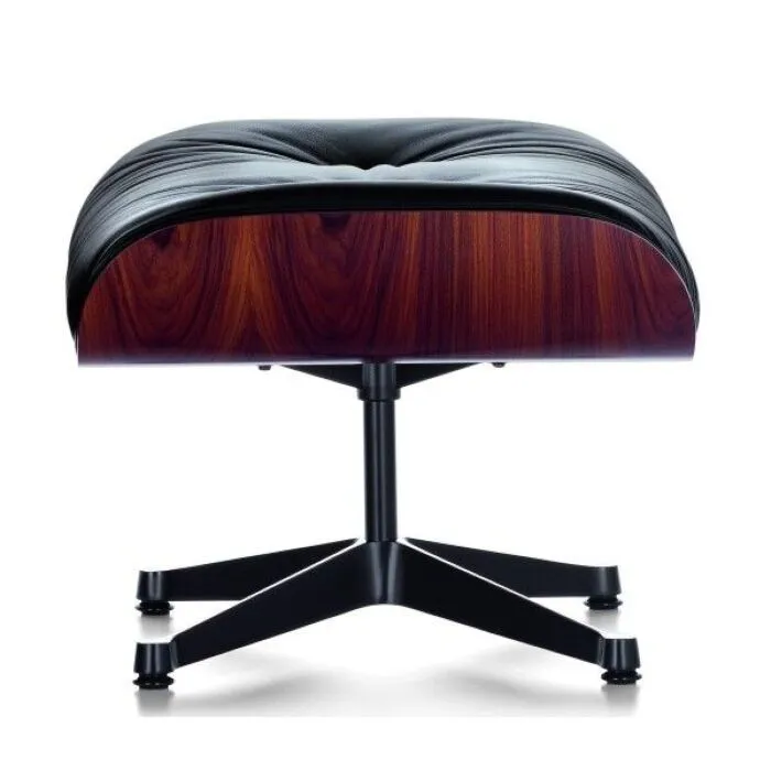 Nieuw Vitra Ottoman voor Lounge chair Santos palissander