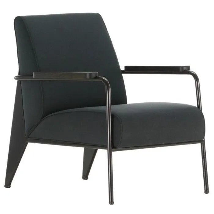 Vitra de Salon fauteuil-Twill donkergrijs Populair