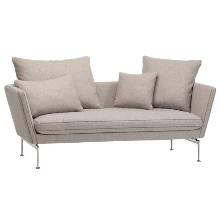 Vitra Suita sofa 2 zits-Cosy kiezelgrijs Tijdelijk Beschikbaar