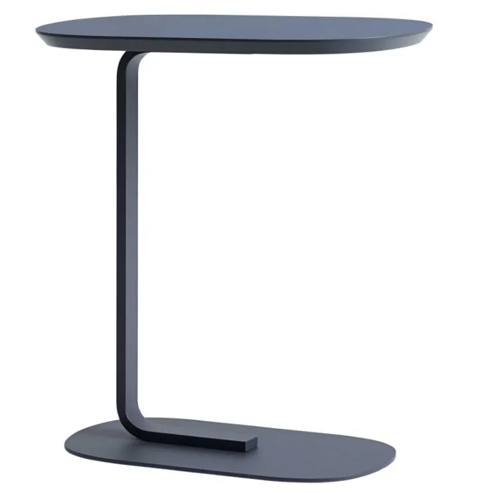 Must-Have muuto Relate bijzettafel-Blauw-grijs