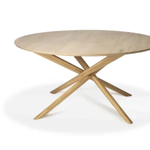 Hete Deal Ethnicraft Mikado Rond eetkamertafel