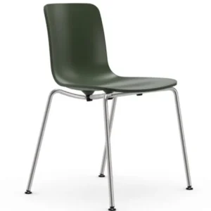 Aanbieding Vitra Hal RE Tube stoel verchroomd onderstel-Ivy