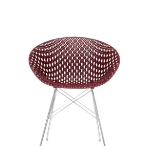Kartell Smatrik stoel-Prune-verchroomd Korting