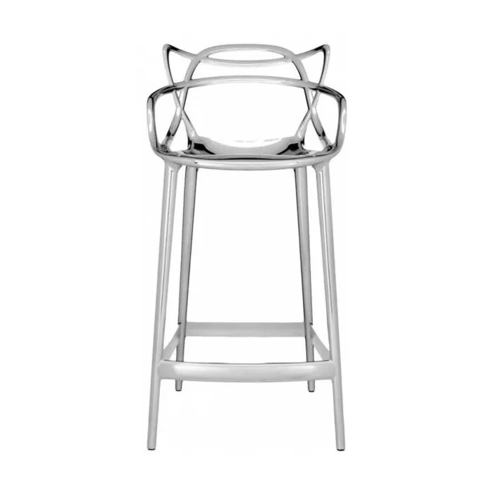 Kartell Masters metallic barkruk-Chroom Dagaanbieding